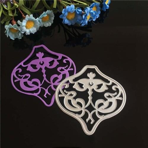 Hollow Snowflake Metal Steel Cutting Dies for DIY Scrapbooking Album Embossing Paper Craft Creative Stamp Merry Christmas 2 pcs