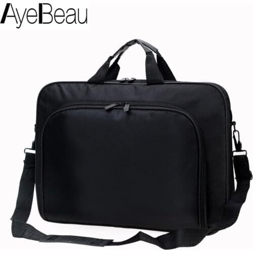 Shoulder Laptop 15.6 Inch Men Hand Bag Handbag Briefcase For Documents A4 Computer Travel Business Messenger Tote Office Satchel