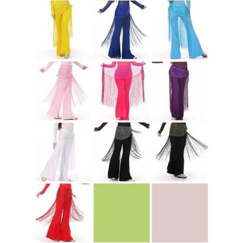 1 Piece Hot Sale belts Egyptian dance costume hip scarf Indian clothing Long tassels waist chain Womens belly dance scarf