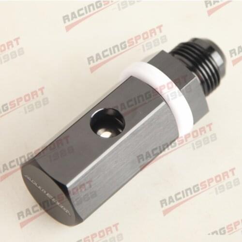 -10 AN 10AN AN10 Aluminum Roll Over Vent Valve Tank Mounted Black