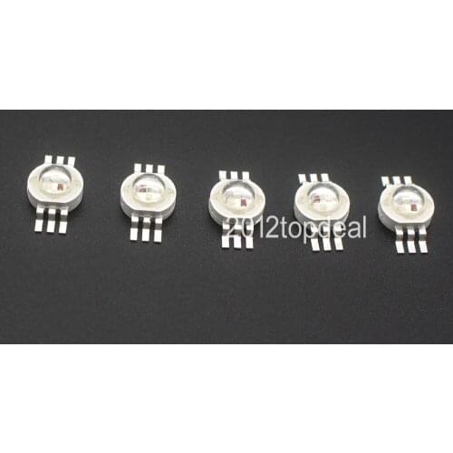 10 pcs 9w 6pin RGB LED Lamp Emitter Diodes For Stage Lighting High Power LED 45mil Epistar LED Chip
