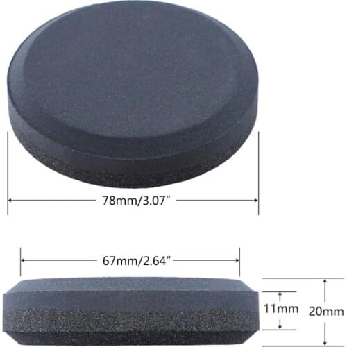240/400#Household Knife Whetstone Round Axe Sharpening Stone Hand Dual Grit Tool For Kitchen