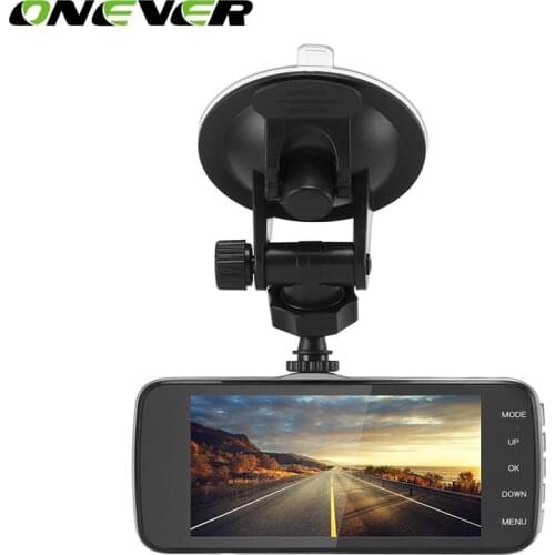 4.0 inch Dash Camera Car DVR Video Recorder Camcorder 170 Degree Wide Angle with Rear Camera Dual Lens 1080P FHD 1.0MP