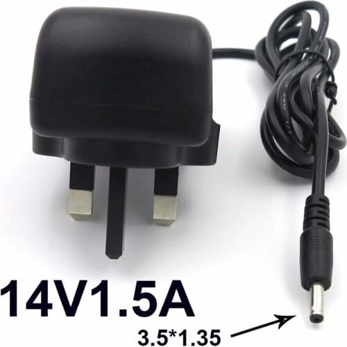 VORED AC 100V-240V 14V1.5A NiMH batteries Power Supply Adapter US/EU/UK/AU Plug Charger 3.5*1.35 AC/DC Adaptor Free Shipping