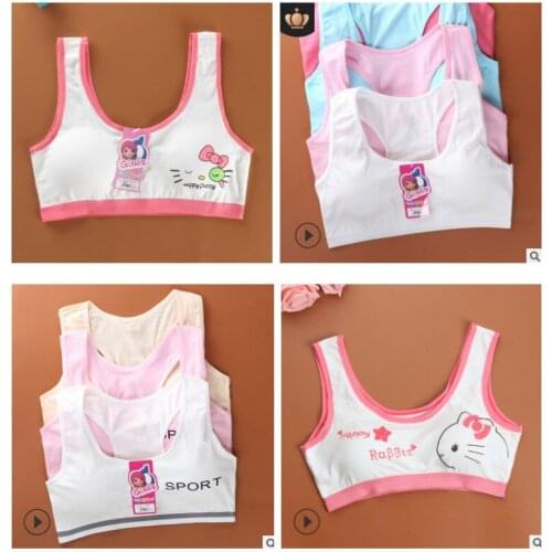 Girls' bras, developing childrens vests, students' bra underwear