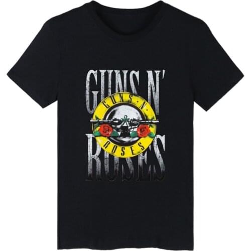 Guns N Roses T Shirt Men Women Hip Hop Short Sleeve tshirt T-shirt Harajuku Streetwear T Shirts Top brand Clothes Guns and Roses