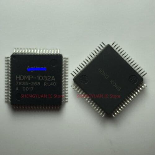 1pcs/lot HDMP-1032A QFP-64 HDMP-1032 Transmitter/Receiver Chip Set 100% new imported original 100% quality