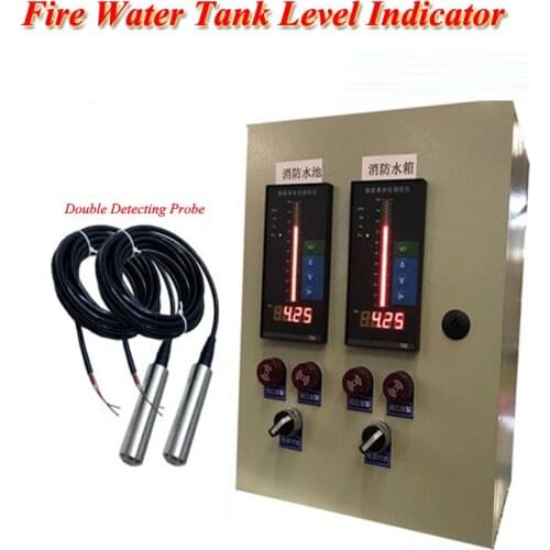 Water Tank Liquid Level Indicator for Display Fire Pool Water Tank Sink Water Level Control Alarm Instrument ZD-B30