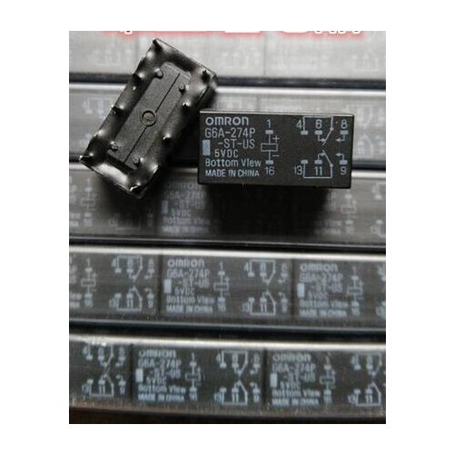 NEW relay G6A-274P-ST-US 5VDC G6A-274P-ST-US-5VDC G6A-274P-ST G6A-274P G6A 274P DC5V 5V OMRON DIP8 10PCS/LOT