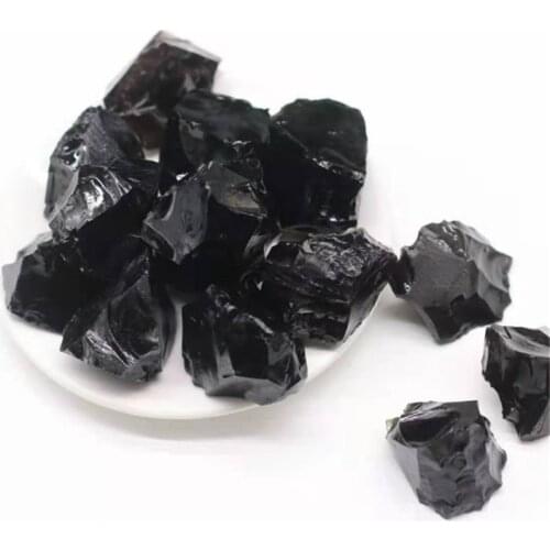 Obsidian Rough Crystals Wholesale Natural Unpolished Raw Stone For Healing Reiki