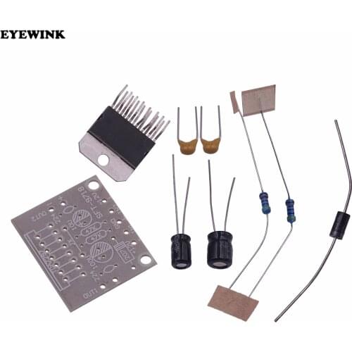 1pcs TDA7297 amplifier board spare parts dc 12v grade 2.0 dual audio encoding 15w electronic diy kit