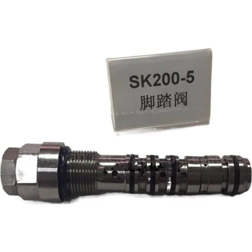 Free shipping for Kobelco SK200-5 walking foot valve relief valve operating handle pilot valve relief valve excavator parts