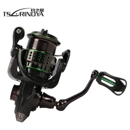 TSURINOYA Kingfisher 800/1000 Spinning Fishing reel 162g Ultra-light Spinning Reel 10+1BB Carbon Fiber Body 5.2:1 4kg Drag