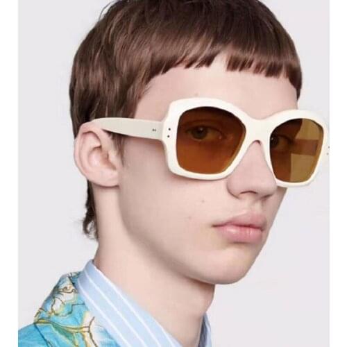 Vintage Oversize Square Sunglasses Women Luxury Brand Big Frame Sun Glasses Black Fashion Gradient Female Shades Oculos UV400