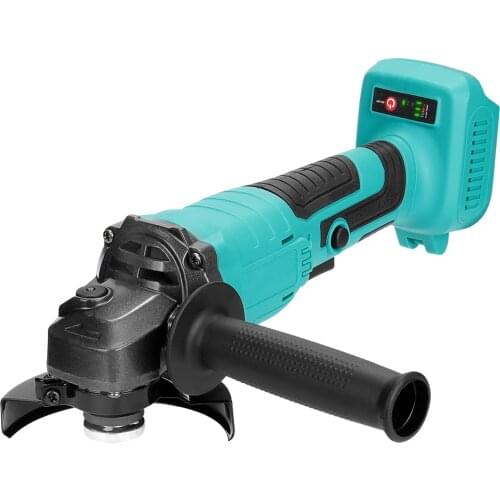 Angle Grinder Portable Multifunctional 18V Electric Angle Grinder 11000rpm High Rotation Speed Grinding Tool Cutting Wood Iron