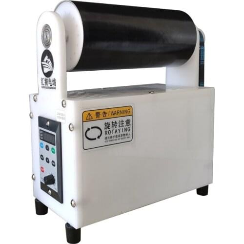 Vertical Drum Collector Electrospinning Machine Nano-fiber Collection Wet Spinning and Rewinding