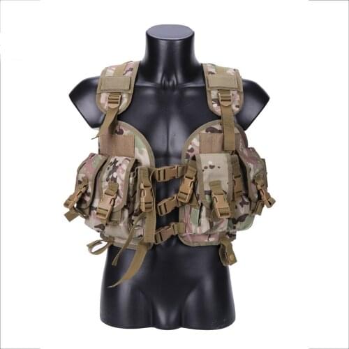 Airsoft Vest Sealed Vest Cqb Modular Protective Tactical Vest Fishing Hunting Paintball Military Hunting Sealed Tactical Vest