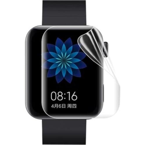5pcs Soft TPU Clear Smartwatch Protective Film Guard For Xiaomi Mi Smart Watch Sport Wristwatch Full Screen Protector Cover