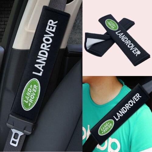 2pcs Car Safety Belt Seat Cover Car Goods For Land Rover Santana Series Maqueta Defender Discovery 1 2 3 4 110 Ir3 Radio Control