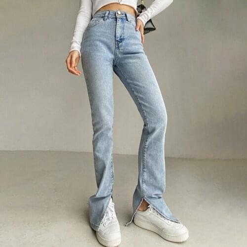 IEGXFASHION Womens High Jeans