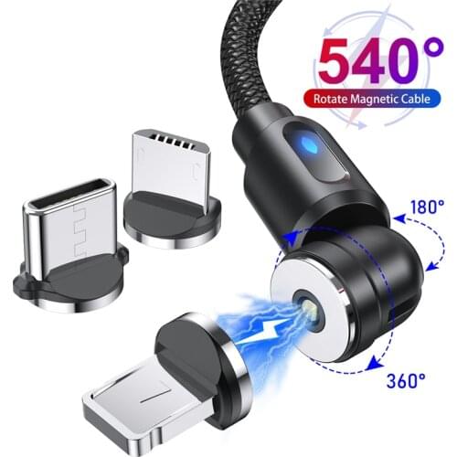 1m 2m Magnetic Cable USB Type C For Huawei P50 P40 pro Usb C Cable Micro Fast Charging Magnet Charger for IPhone 0.5m