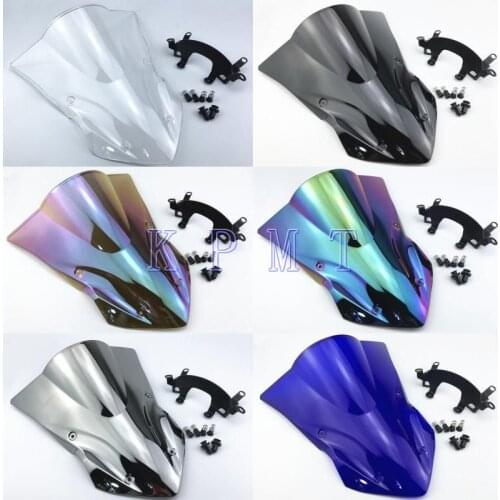 Motorcycle PC material windshield WindScreen wind deflector For Kawasaki Ninja Z900 2017-2019 Z 900 2017 2018 2019
