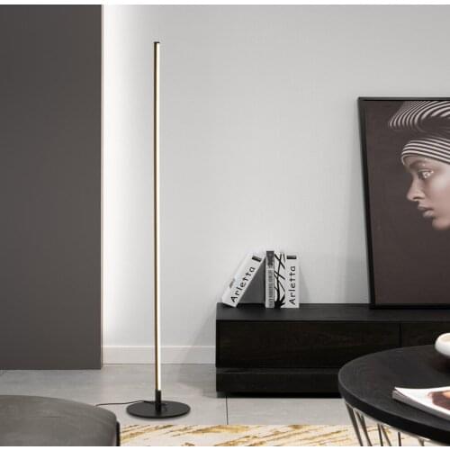 Nordic LED Floor Lamp Dimming Living Room Bedside Lamp Bedroom Floor Light Lighting Stand Lamp Indoor Decor Standing Lamp