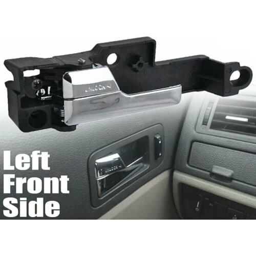 Front Left Interior Door Handle Chrome Driver Side for 2006-2012 Ford Fusion 6E5Z5422601A