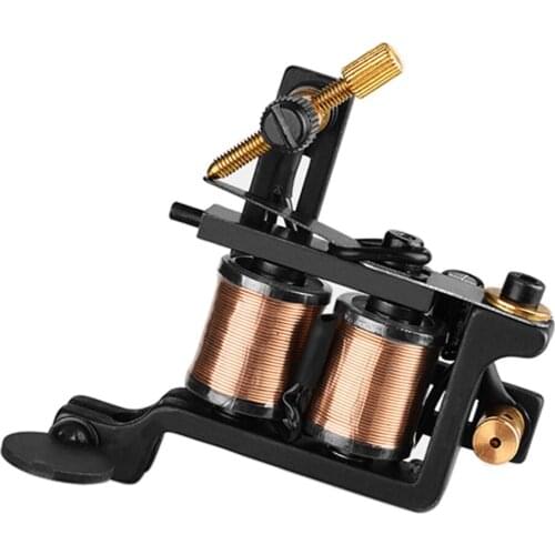 Durable Tattoo Machine Black Shader Tattoo Machine Liner Body Art Supplies