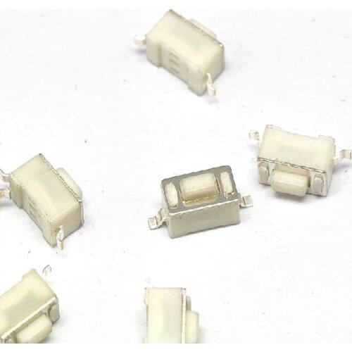 100pcs/lot 2Pin SMD 3X6X4.3MM Tactile Tact Push Button Micro Switch Momentary 3*6*4.3mm switch