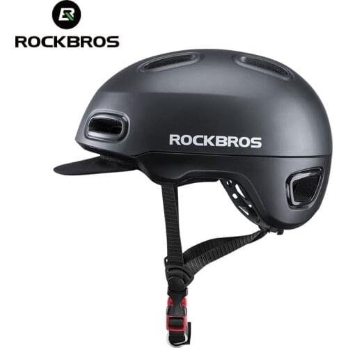 ROCKBROS Bike Helmet Breathable EPS Integrally-molded Bicycle Unisex Shockproof Helmet Adjustable Hat Cycling Equipment