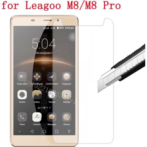 2.5D Tempered Glass For Leagoo M8 Pro Protective Film Explosion-proof Screen Protector For Leagoo M8