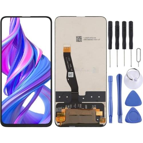 2019 LCD Screen and Digitizer Full Assembly for Huawei Honor 9X (Black)