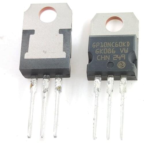 10pcs/lot GP10NC60KD 10A600V IGBT STG10NC60KD