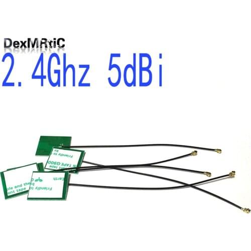 2PCS 2.4Ghz 5dbi internal PCB antenna wifi OMNI IPX for IEEE802.11b/g/n WLAN System wifi antenna for laptop