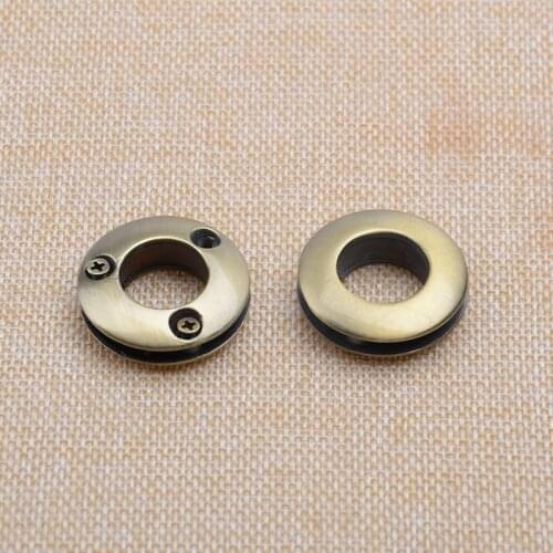 30pcs Dia. 27mm Outside (dia.14mm inside) Alloying Grommet Eyelet Antique Brass Grommet Eyelet round Grommet Eyelet