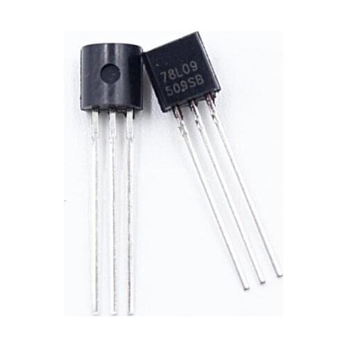 50PCS WS78L09 78L09 TO92 WS TO92 100mA 9V Voltage Regulator