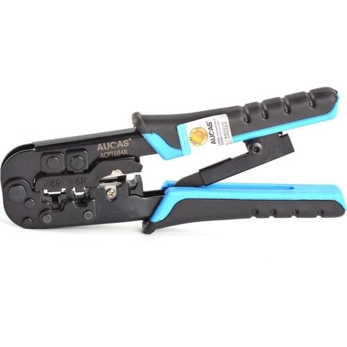 AUCAS Punch Down Tool Rj45 Lan Tester Crimping Mikrotik Network Cable Wiring Networking Machine Detector Power Supply Ethernet