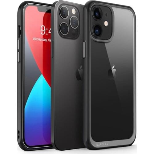 For iPhone 12 Case/12 Pro Case 6.1" (2020 Release) SUPCASE UB Style Premium Hybrid Protective Bumper Case Clear Back Cover Caso