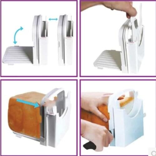 Kitchen tools baking pastry tools Toast slicer kitchen cutter bread slices bread section rack