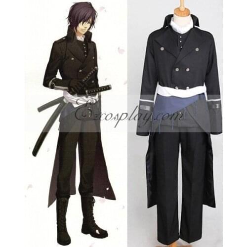 Hakuouki Shinsengumi Kitan Saito Hajime Cosplay Costume E001