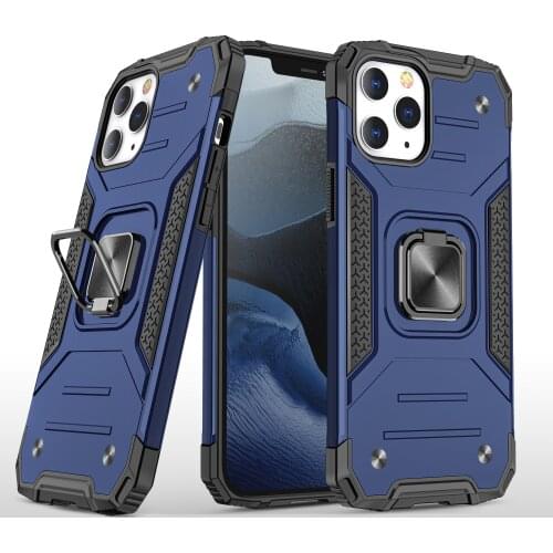 Magnetic Metal Finger Ring Holder Case For iPhone 13 12 11Pro Max Back Cover for iPhone Xs Max XR X 8 7 6 6s Plus SE 2020 Capa