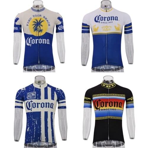 Multi Classical Retro Beer New Team Cycling Jersey Customized Road Mountain Race Top OROLLING Maillot