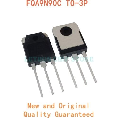 5PCS FQA9N90C TO-3P 9N90C TO3P 9A 900V Tube MOSFET new and original IC Chipset