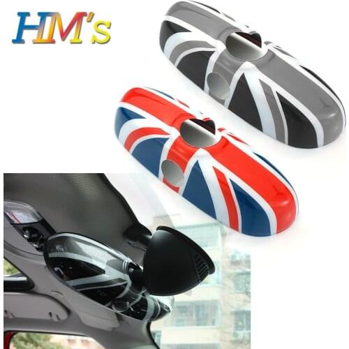 For MINI Cooper F55 Hardtop Styling Interior Rearview Mirror Cover Sticker For MINI Cooper Accessories For MINI F56 Hatchback