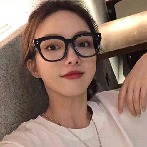 2021 New Fashion Transparent Optical Glasses Frames for Women Cat Eye Frame Men Eyeglasses Prescription Colorful Eyewear Frame