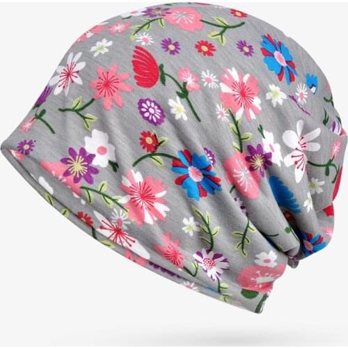 New Fashion Women Autumn Winter Hat Print Scarf Cap Warm Beanie Bonnet Hat Retro Fashion Hat Hip Pop Caps For Women Men