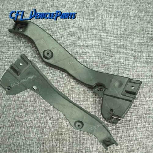 Pair L+R Bumper Bracket Support Front 8E0807203B 8E0807204B For Audi A4 S4 quattro 2005-2008 A4/S4 Cabrio./qu. 2007-2009 RS4