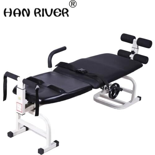 Lumbar disc stretcher cervical household whole body tractor tractor traction bed folding bed guards