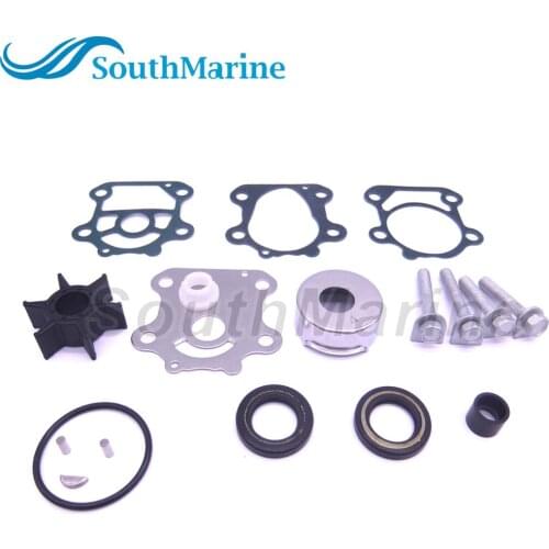 Boat Motor 6CJ-W0078-00 Water Pump Repair Kit without Housing for 70HP Outboard Engine